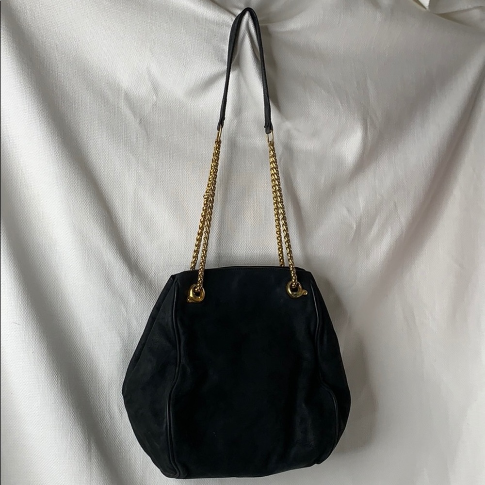 Vintage Nubuck handbag by Vecchi